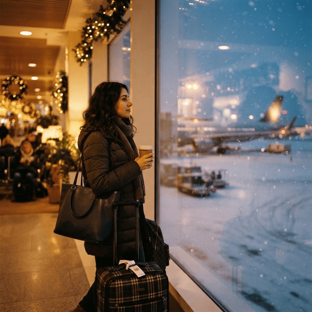 Weihnachtsferien 2026: Parkplatz am Flughafen Frankfurt rechtzeitig sichern