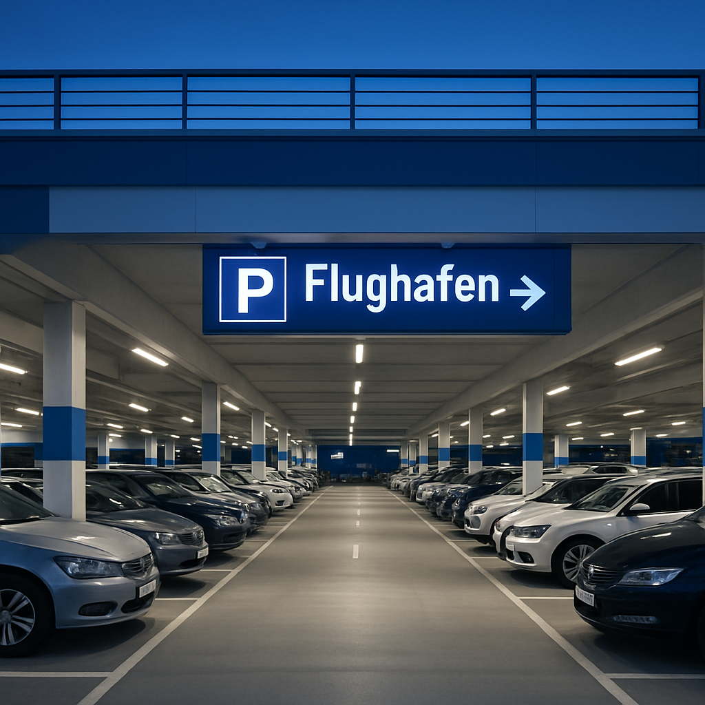 Gepflegtes Fahrzeug in der Tiefgarage