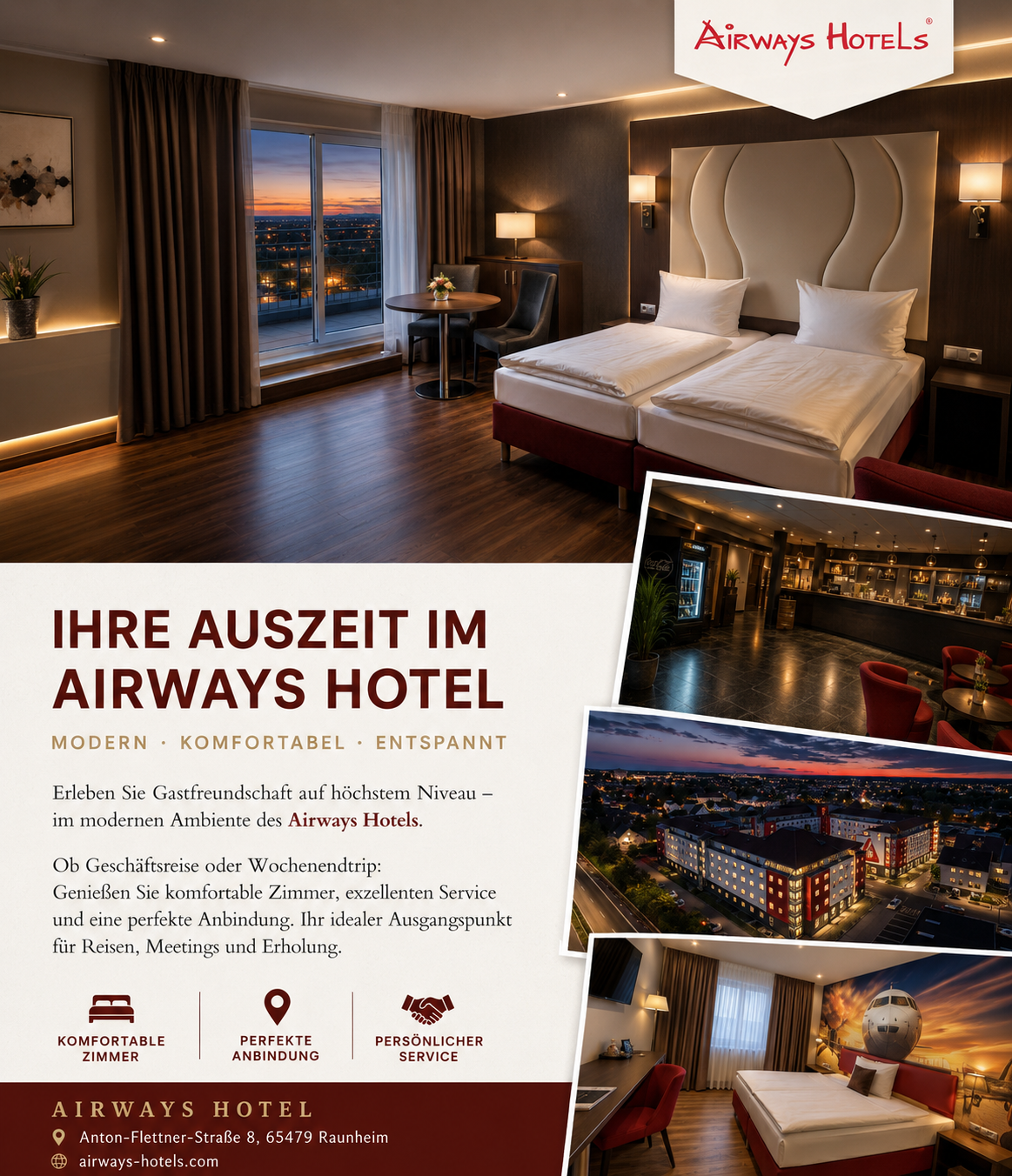 Ihre Auszeit im Hotel am Flughafen Frankfurt